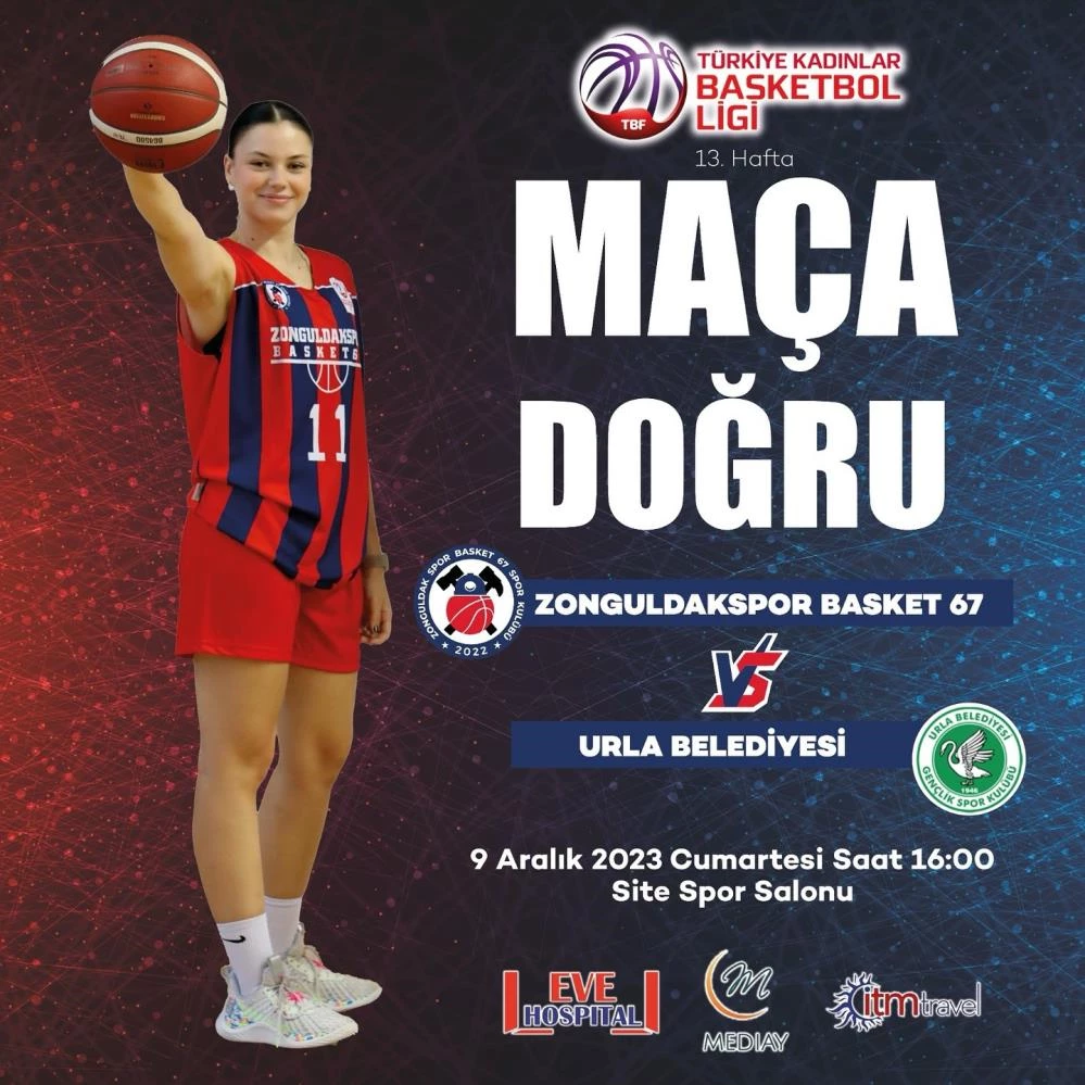 Zonguldakspor Basket 67, şampiyonluk şansını sürdürmeyi hedefliyor...
