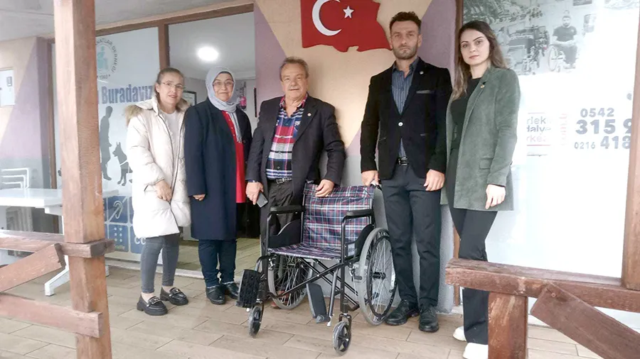 MHP’li kadınlardan anlamlı destek