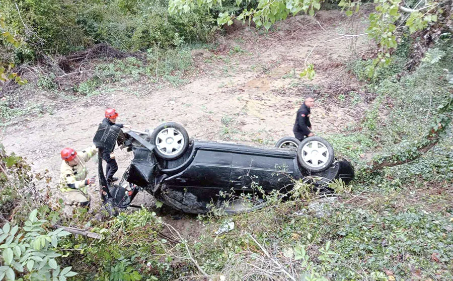 Zonguldak’ta trafik kazası: 3 Yaralı