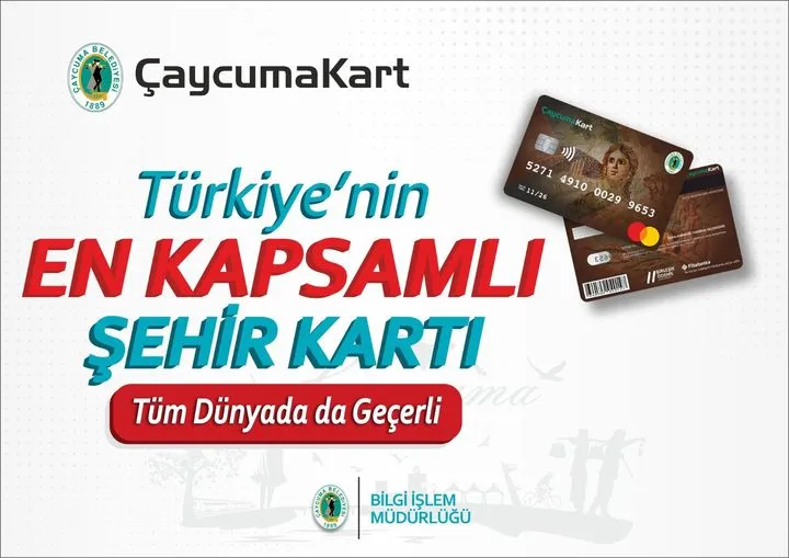 Eğitim Yardımları ÇaycumaKart’la ödeniyor