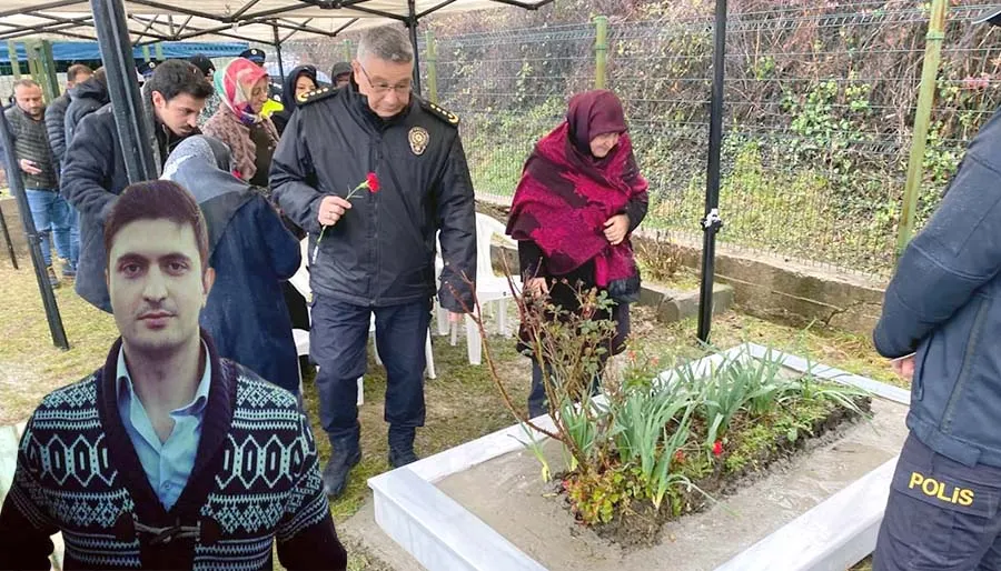 Kozlulu Şehit Polis Memuru Hasan Bilgin dualarla anıldı