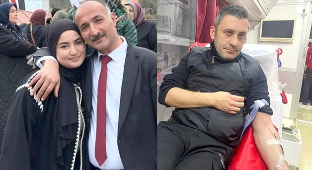 Gazeteci Sertaç Özdemir, Tuana için kan verdi