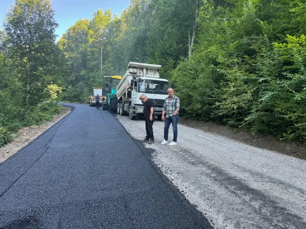 Belde ve köy yolları asfaltlanıyor