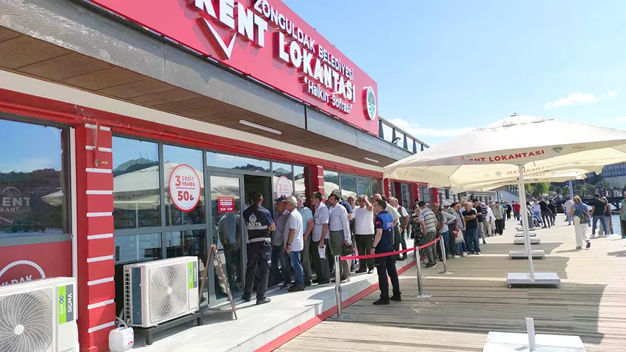 Kent Lokantasına yoğun ilgi var