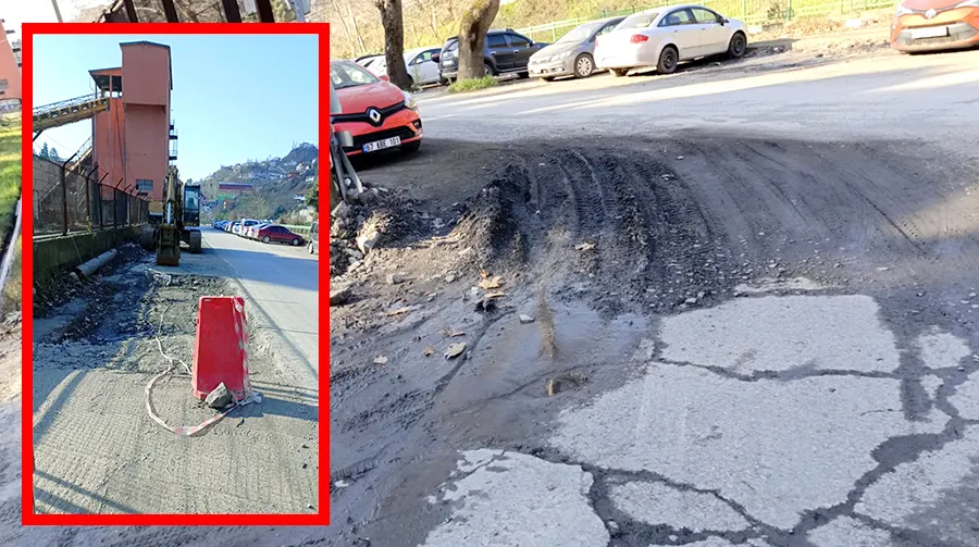 Kozlu-İhsaniye yolu kazalara davetiye çıkarıyor