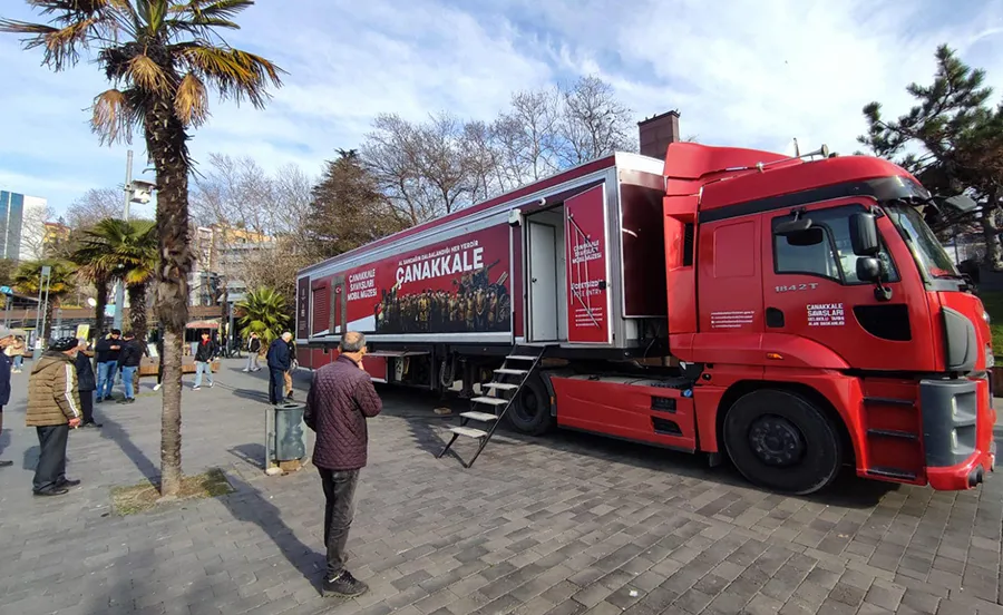 Çanakkale Savaşları Mobil Müze TIR’ı Zonguldak’ta