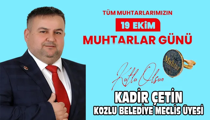 KADİR ÇETİN