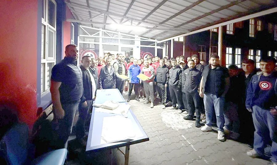 Zonguldakspor’a moral takviyesi yaptılar