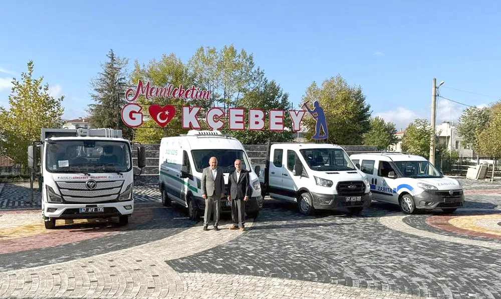 Gökçebey Belediyesi araç filosunu güçlendirdi