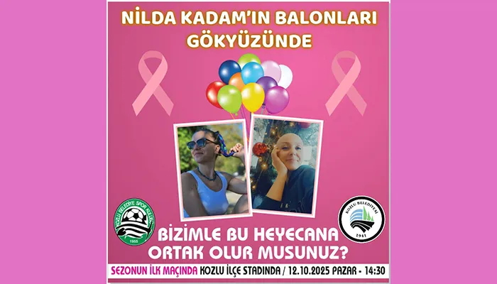 Kanseri yenen Nilda için balonlar uçurulacak...