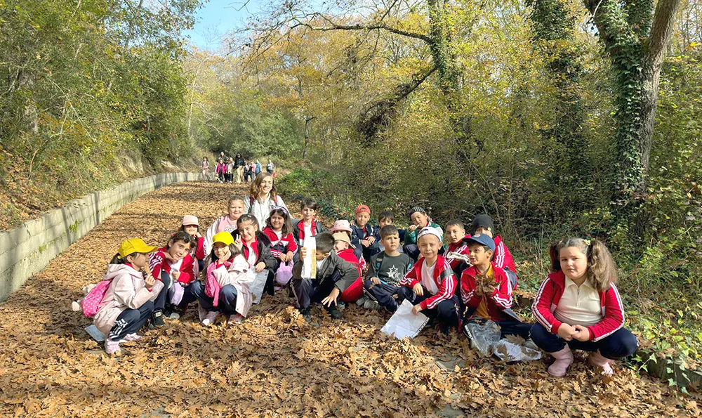Minik öğrencilere doğa sevgisi aşılandı: Yeşil Vatan