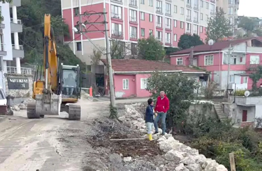 Kozlu’da bu yol iki gün trafiğe kapatıldı