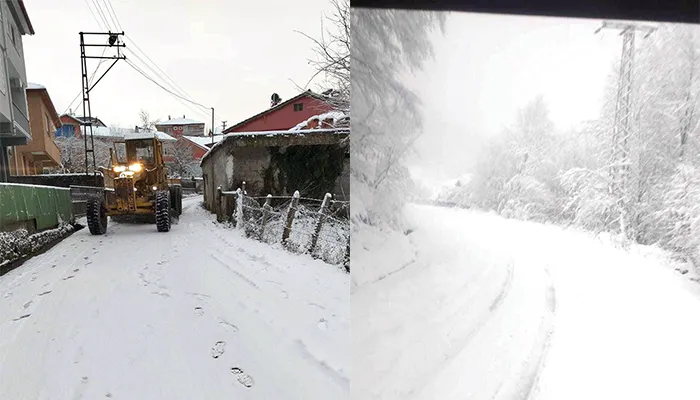 Zonguldak’ta 66 köye ulaşılamıyor