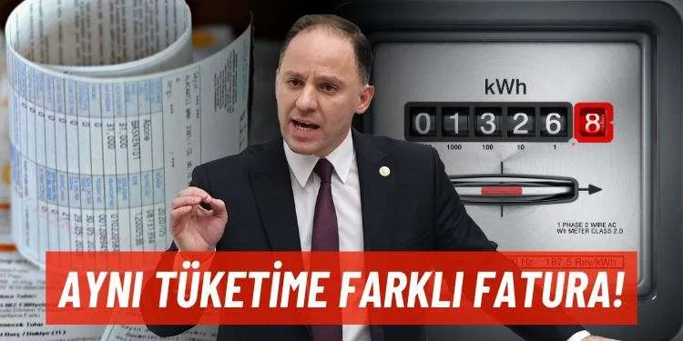 YAVUZYILMAZ ORTAYA ÇIKARTTI: TÜKETİM AYNI FATURA FARKLI...