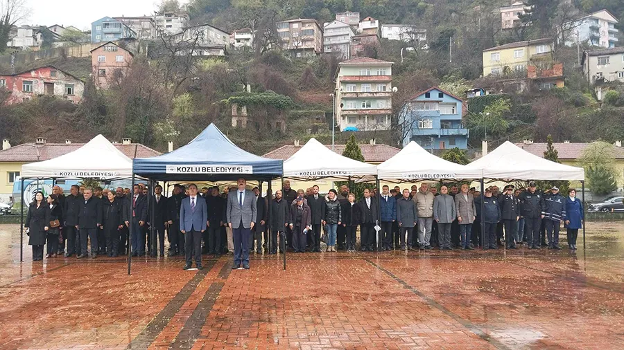 Kozlu’da, Çanakkale Şehitlerimizi andık…