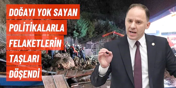 Deniz Yavuzyılmaz heyelanlara dikkat çekti...