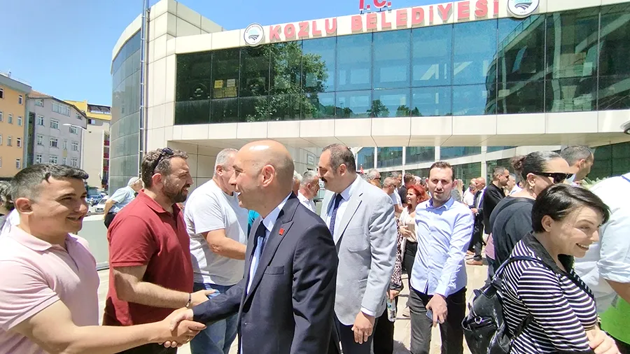 Kozlulular bayramlaştı…