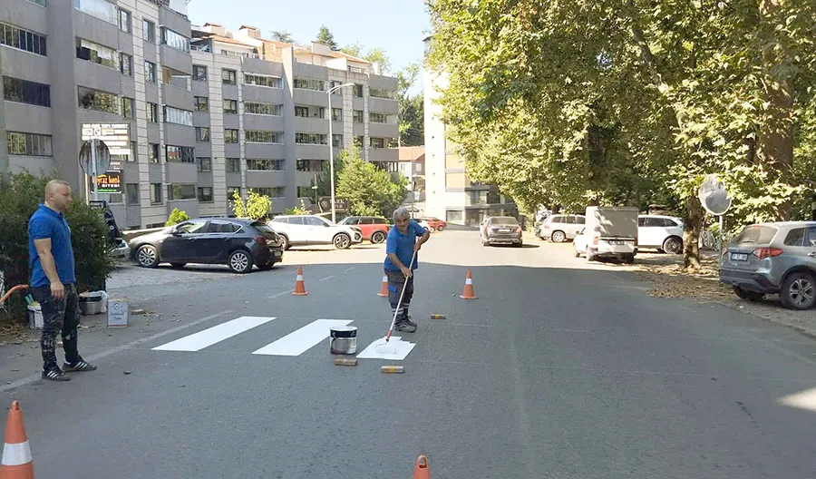 Kozlu’da trafik yoğunluğu yaşanan bölgelere çifte tedbir alındı