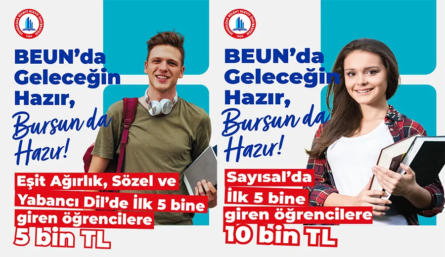 BEUN’da başarı bursuyla öğrencilere büyük destek