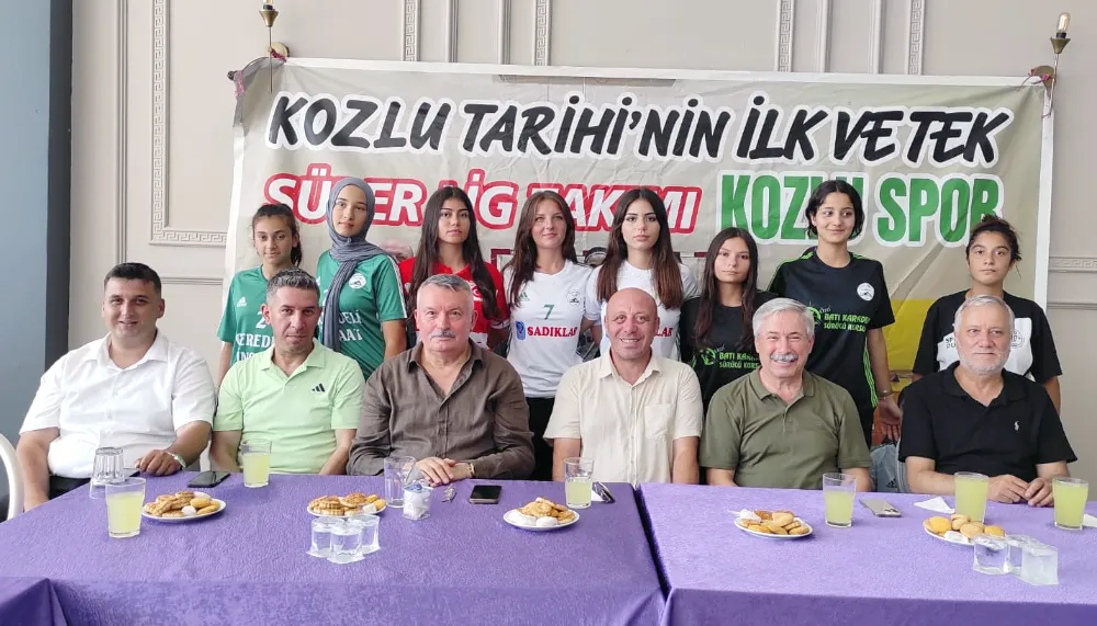 Kozlu’nun kızlarına sahip çıkalım... Hedefleri, Süper Lig Şampiyonluğu...