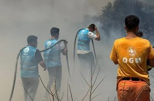 Ülkü Ocaklarından orman yangınlarına karşı seferberlik: Yeşil vatanımıza sahip çıkıyoruz