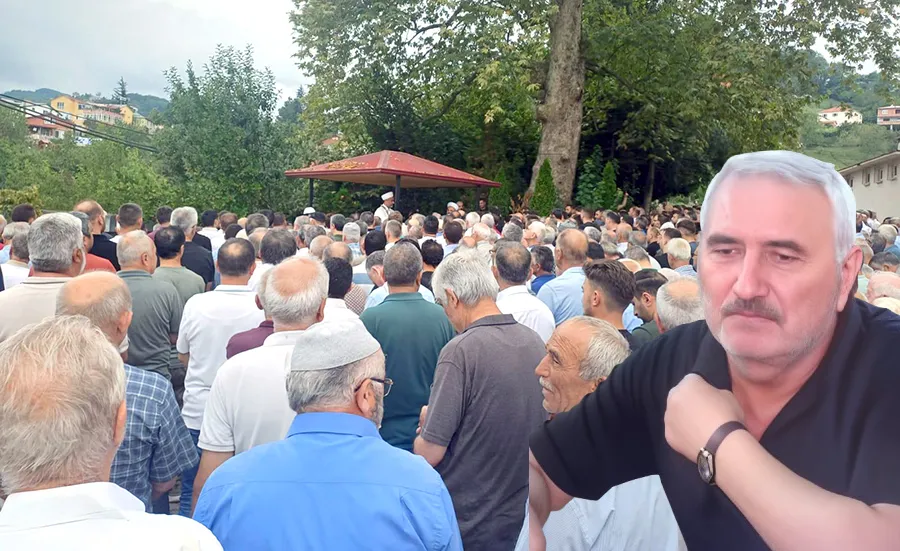 Gazeteci Cem Küçük’ün Babası Erdal Küçük Giresun’da toprağa verildi