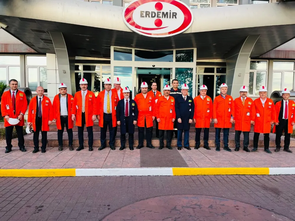 Sanayi ve Teknoloji Bakan Yardımcısı Oruç Baba İnan’dan ERDEMİR’e ziyaret
