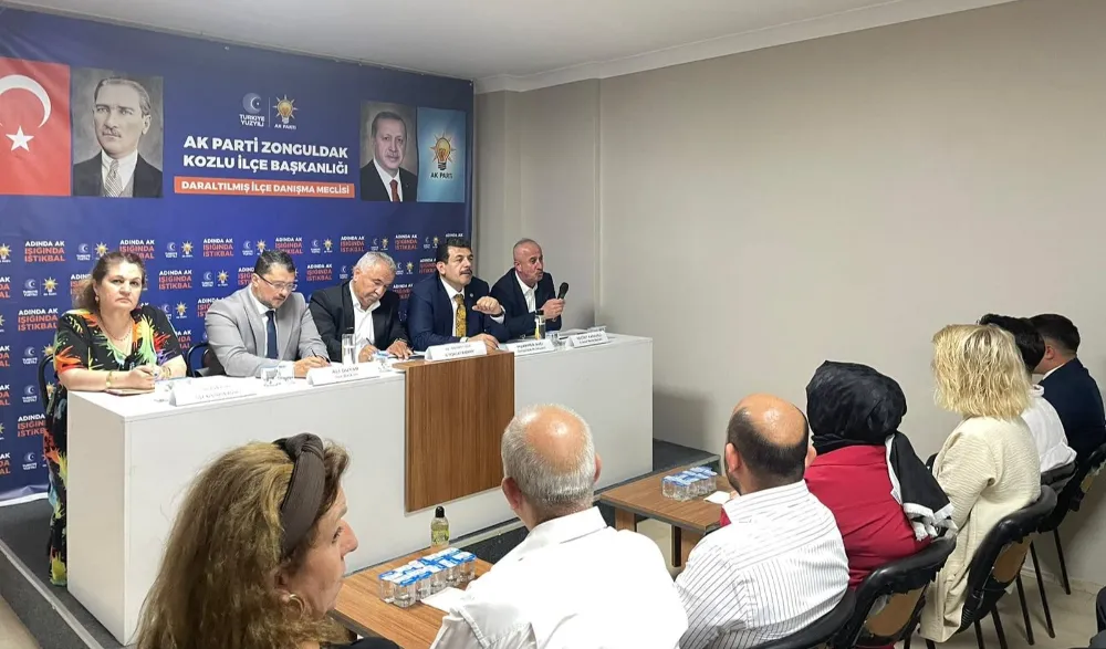 AK Parti Kozlu İlçe Başkanlığı, Daraltılmış İlçe Toplantısı gerçekleştirildi