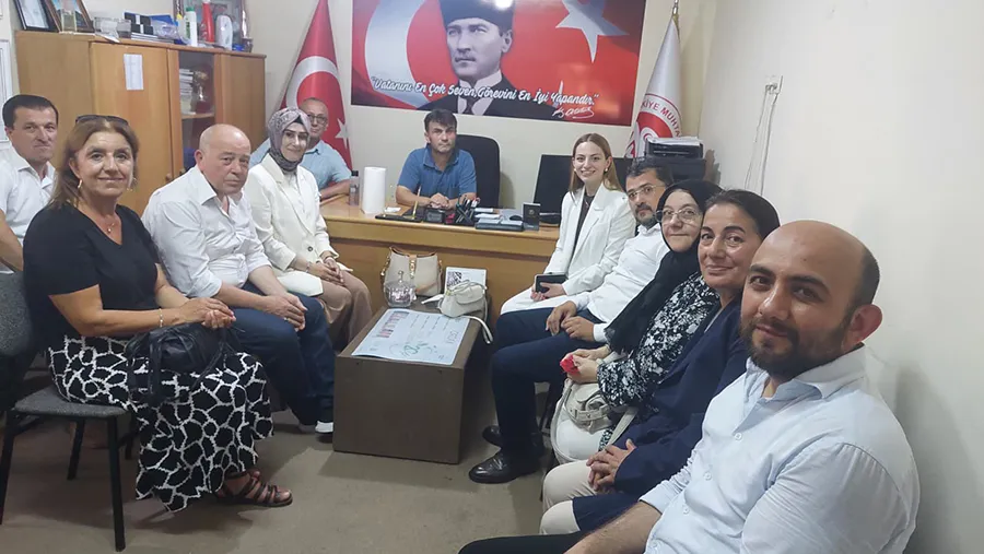 Cansın Yılmaz Yaşar’dan Kozlu Muhtarlar Derneği’ne ziyaret