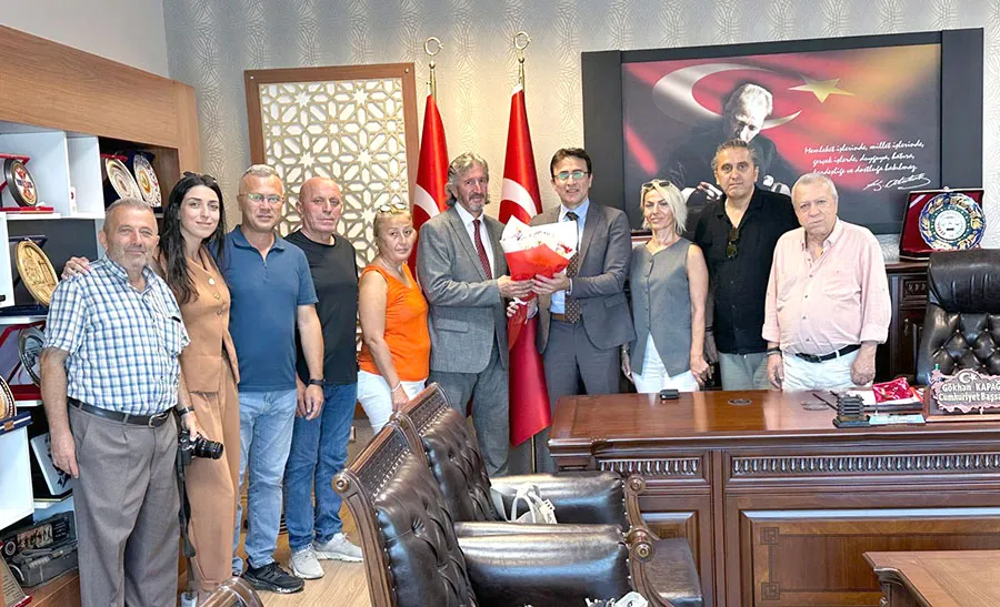 Başsavcı Kapağan gazetecileri ağırladı