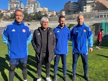 Kemal Kılıç ilk idmana yardımcılarıyla çıktı