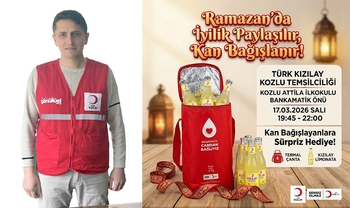 Özgür Kuru’dan Kozlululara kan bağışı çağrısı